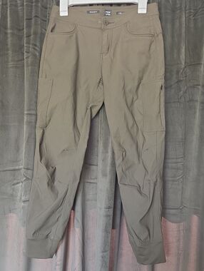 Prana Women's Olive Cargo Jogger Pants